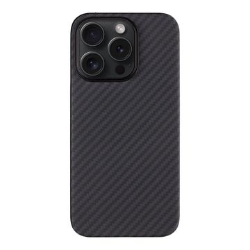 Coque iPhone 15 Pro Tactical MagForce - Fibre de Carbone / Noire