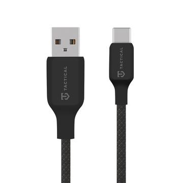 Câble USB-A / USB-C Tactical Stitch Thread - 2m, 15W - Noir