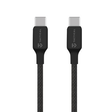 Câble USB-C Tactical Stitch Thread - 0.3m, 60W - Noir