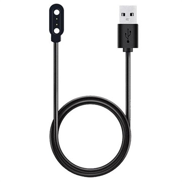 Câble de Charge USB Tactical Haylou Solar LS01/LS02 - 1m - Noir