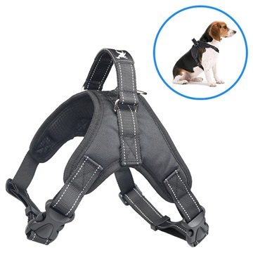 Harnais pour Chien avec Sangle Réglable Tailup - XS - Noir