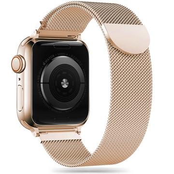 Bracelet Apple Watch Series 9/8/SE (2022)/7/SE/6/5/4/3/2/1 Tech-Protect Milanese (Emballage ouvert - Satisfaisant Bulk) - Doré