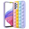 Coque Samsung Galaxy A53 5G en TPU Tech-Protect Bubble Pop - Imagée