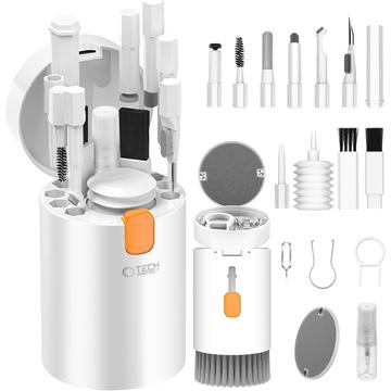 Tech-Protect CS01 Set de nettoyage 20 en 1 - Blanc