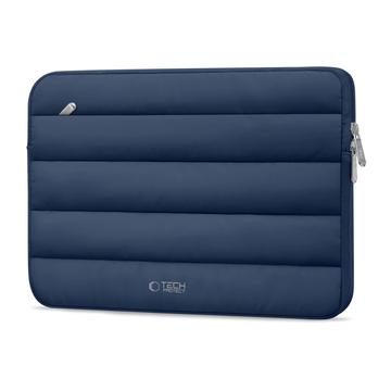Tech-Protect Étui en peluche pour ordinateur portable 13"-14" - Bleu marine