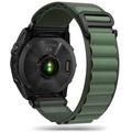 Bracelet Garmin Fenix 5/6/6 Pro/7 Tech-Protect Nylon - Vert