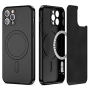 Coque iPhone 12 Pro Max en Silicone Tech-Protect Icon - Compatible MagSafe - Noire