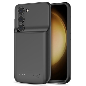 Coque Batterie Samsung Galaxy S23+ 5G Tech-Protect Powercase (Emballage ouvert - Bulk) - Noire