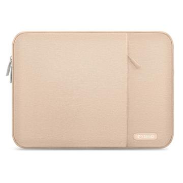 Housse pour ordinateur portable avec poche latérale Tech-Protect Sleevy - 15-16" - Café au lait