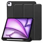 Étui folio à trois volets iPad Air 13 2024/2025 Tech-Protect SmartCase Pen - Noir