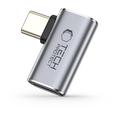 Tech-Protect UltraBoost AA01 Adaptateur USB-C à angle droit - 40Gbps - Gris