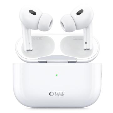 Tech-Protect UltraBoost Pro TWS Earphones (Open Box - Bulk Satisfactory) - White