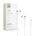 Écouteurs intra-auriculaires Tech-Protect UltraBoost USB-C - Blanc