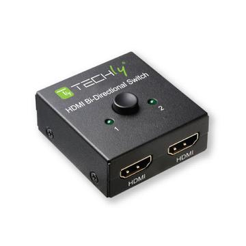Techly Commutateur HDMI bi-directionnel à 2 ports - 4K