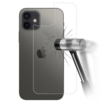 Protecteur du Cache Batterie iPhone 12 Mini en Verre Trempé - Clair