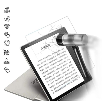 Protecteur d\'Écran Amazon Kindle Oasis 3 (2019) en Verre Trempé - Case Friendly - Transparente