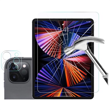 Set de Protecteurs iPad Pro 12.9 (2021) en Verre Trempé - Clair