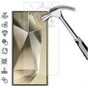 Protection d'écran Samsung Galaxy S25 Ultra avec déverrouillage par empreinte digitale - Clair
