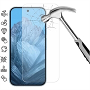 Protecteur d'Écran Google Pixel 9/9 Pro en Verre Trempé - Case Friendly - Transparente