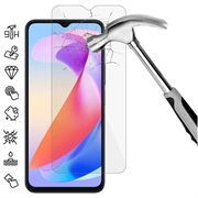 Protecteur d’Écran Honor X6a en Verre Trempé - 9H - Case Friendly  - Clair
