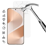 Protecteur d'écran Huawei Pura 80 en verre trempé - 9H - Case Friendly - Transparente