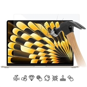 Protecteur d'Écran MacBook Air 15" (2023) en Verre Trempé - 9H, 0.3mm - Transparent