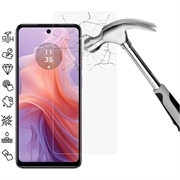 Protecteur d'Écran Motorola Moto E14 en Verre Trempé - Case Friendly - Transparente