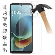 Protecteur d'écran Motorola Moto G Play (2026) en verre trempé - 9H - Case Friendly - Transparente