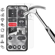 Protecteur d’Écran Nothing Phone (2a)/(2a) Plus en Verre Trempé - Case Friendly - Clair