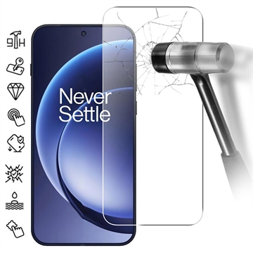 Protecteur d\'écran OnePlus 15 en verre trempé - 9H - Case Friendly - Transparente