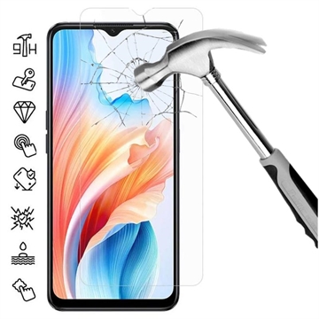 Protecteur d’Écran - 9H - Oppo A2x en Verre Trempé - Case Friendly - Clair