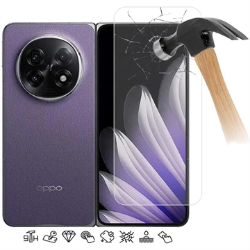 Protecteur d\'écran Oppo Find N5 en verre trempé - 9H - Case Friendly - Transparente