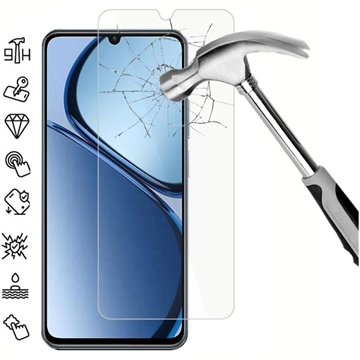 Protecteur d’Écran Realme C63 en Verre Trempé - 9H - Case Friendly  - Clair