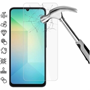 Protecteur d'Écran Samsung Galaxy A06 5G en Verre Trempé - Case Friendly - Transparente