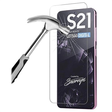 Protecteur d\'Écran Samsung Galaxy S21 5G en Verre Trempé - Transparent