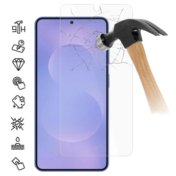 Protecteur d\'écran Samsung Galaxy S26+ en verre trempé - 9H - Case Friendly - Transparente