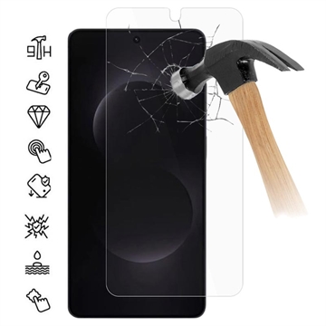 Protecteur d\'écran Samsung Galaxy S26 Ultra en verre trempé - 9H - Case Friendly - Transparente