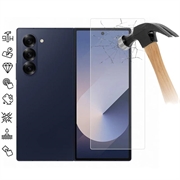 Protecteur d'écran Samsung Galaxy Z Fold7 en verre trempé - 9H - Case Friendly - Transparente