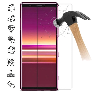 Protecteur d’Écran - 9H - Sony Xperia 5 en Verre Trempé - Transparent