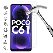 Protecteur d’Écran Xiaomi Poco C61 en Verre Trempé - 9H - Case Friendly  - Clair