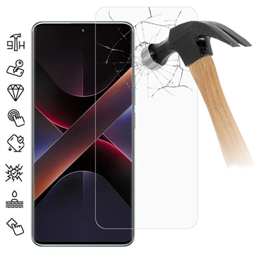 Protecteur d\'Écran Xiaomi Poco X7 en Verre Trempé - Case Friendly - Transparente