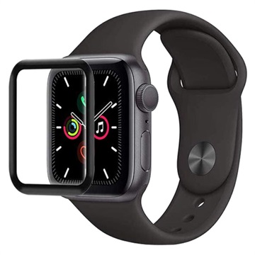 Protecteur d’Écran Apple Watch Series SE/6/5/4 en Verre Trempé - 40mm - Noir