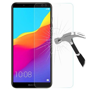 Protecteur d’Écran en Verre Trempé pour Huawei Honor 7C, Y7 Prime (2018), Y7 Pro (2018)