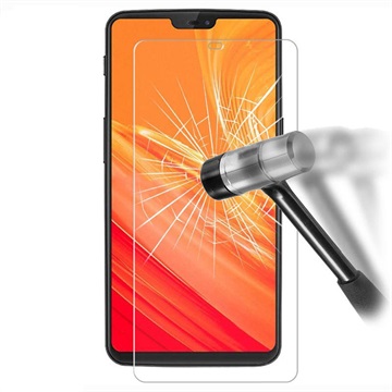 Protecteur d’Écran en Verre Trempé pour OnePlus 6 - Cristallin