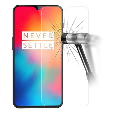 Protecteur d’Écran OnePlus 6T en Verre Trempé - 9H, 0.3mm - Transparent
