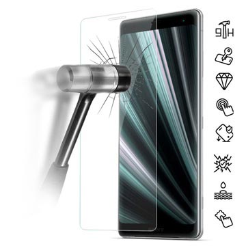 Protecteur d\'Écran Sony Xperia XZ3 en Verre Trempé - 9H, 0.3mm - Transparent