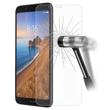 Protecteur d\'Écran Xiaomi Redmi 7A en Verre Trempé - 0.3mm - Transparent