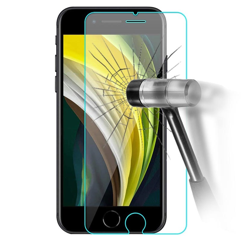 Protecteur d’Écran iPhone SE (2020)/SE (2022) en Verre Trempé - 9H, 0 ...