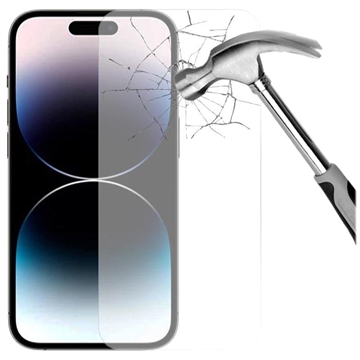 Protecteur d\'Écran iPhone 14 Pro Max en Verre Trempé - Transparente