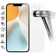 Protecteur d'Écran iPhone 16e en Verre Trempé - Case Friendly - Transparente